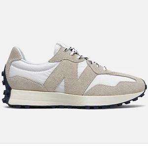 New balance 327 white suede sneakers